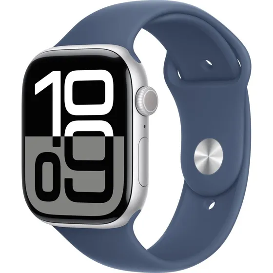 Apple Watch Series 10 46 mm Blå Sølv GPS