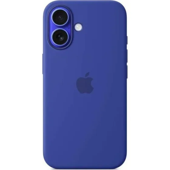 Apple iPhone 16 Silikonecover MagSafe, Ultramarineblå (6,1")