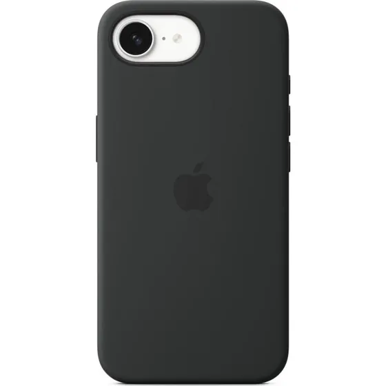 Apple Silicone Cover, Sort, 6,1" til iPhone