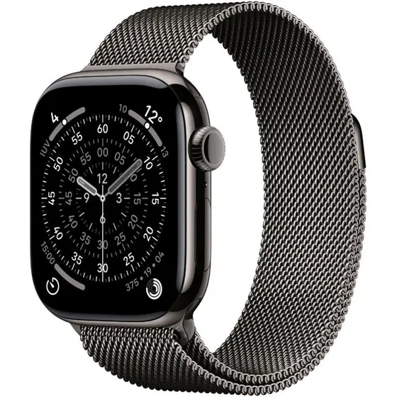 Apple Watch Series 11 46 mm Sort Titanium