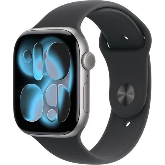 Apple Watch Series 11 46 mm Grå, GPS, Sportbånd S/M