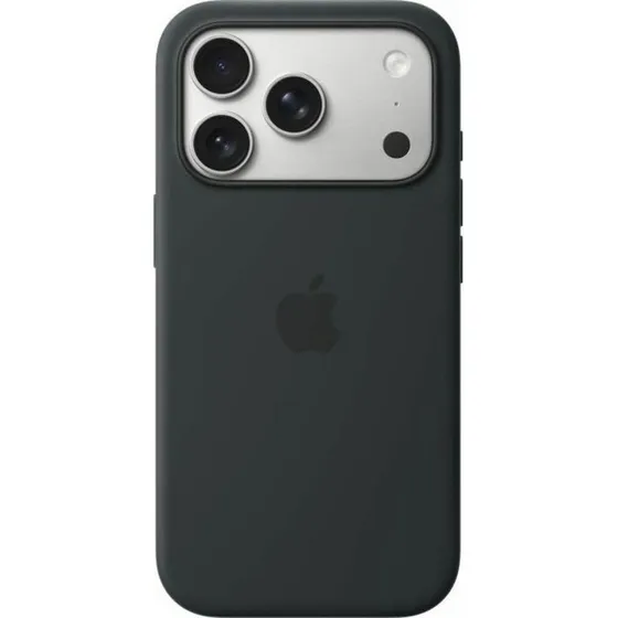 Apple Mobilcover iPhone 17 Pro Silikone, Sort med MagSafe