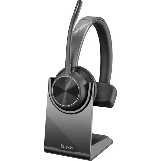 HP Poly Voyager 4310 Trådløst Headset med Base, Sort