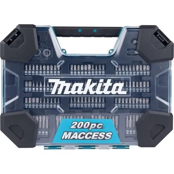 Makita Drill and Bit Set 200 dele