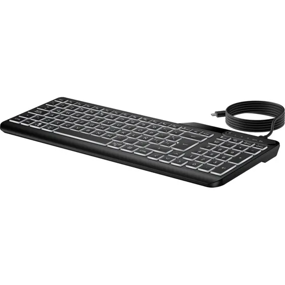 HP 405 Tastatur, 65%, Bagbelyst, Pan Nordic, Sort