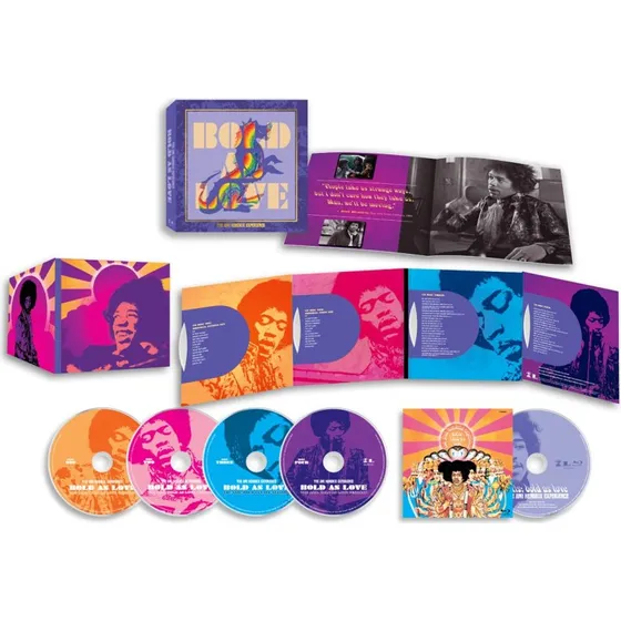 Jimi Hendrix: Bold As Love 1967 (4 CD + Blu-ray Audio)