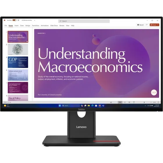 Lenovo ThinkVision T24d-40 23,8" IPS Full HD 120 Hz USB-C skærm