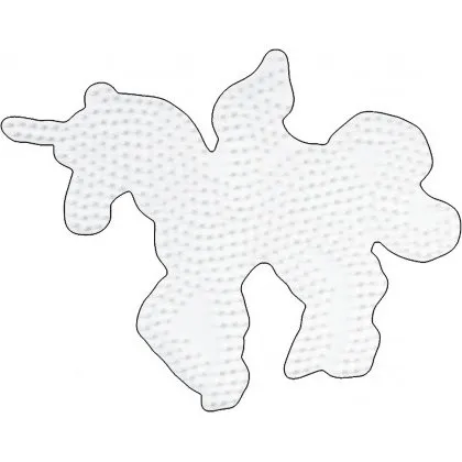 Hama Midi Perleplade Fantasihest Hvid 18,5x15 cm