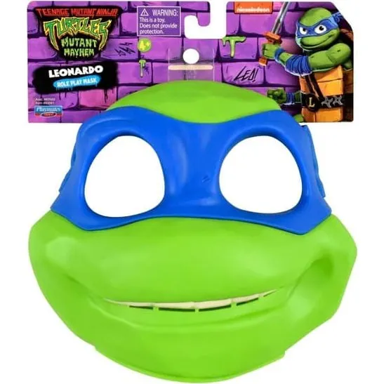Playmates Toys Leonardo Mutant Mayhem Mask