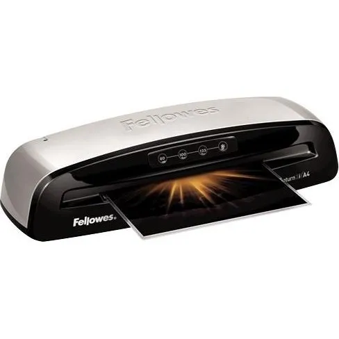 Fellowes Saturn 3i A4 Lamineringsmaskine, sort/sølv