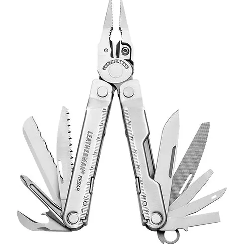 Leatherman REBAR Multitool – stål (4")