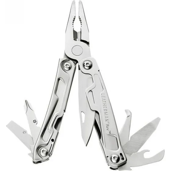 Leatherman REV Multitool, 14 værktøjer – sølv