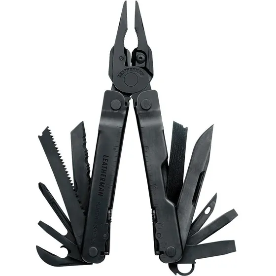 Leatherman Super Tool 300 Black Oxide, 19 værktøjer
