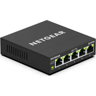 Netgear GS305E 5-Port Gigabit Switch Svart