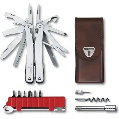 Victorinox Multitool V-3.02 36.L med læderetui
