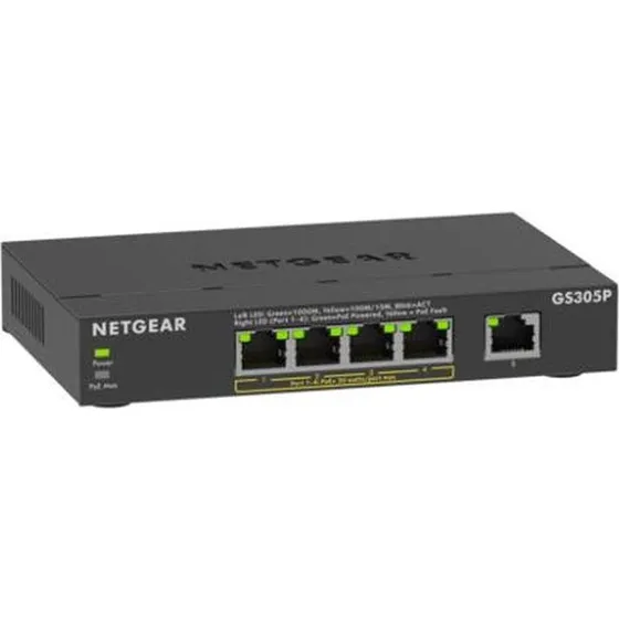 Netgear GS305Pv3 5-Port Gigabit PoE+ Switch