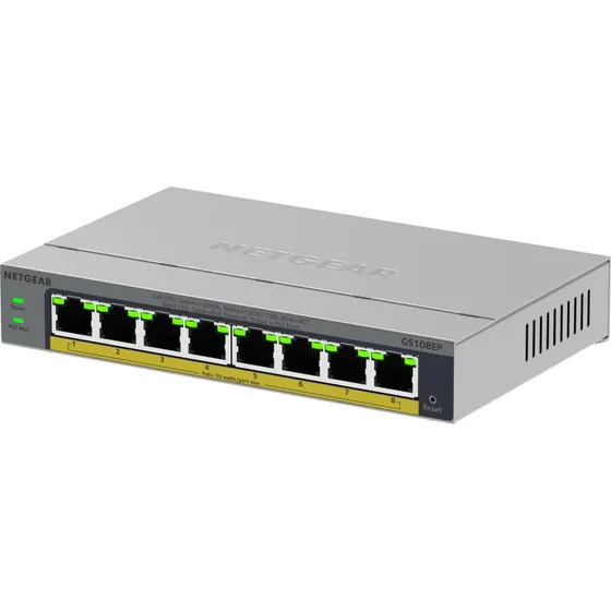 Netgear GS108EP 8-port Gigabit PoE+ Switch