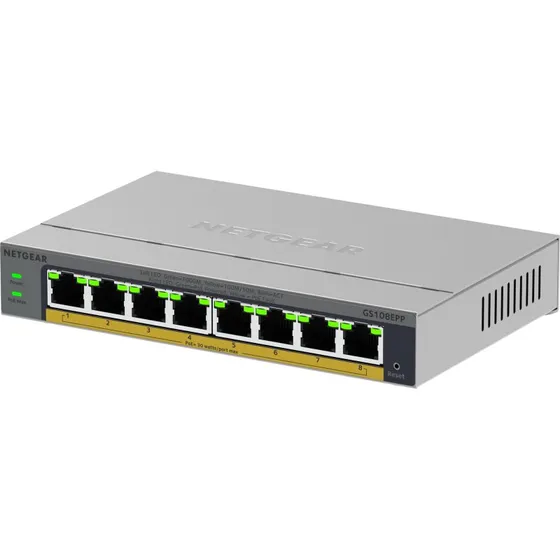 Netgear GS108EPP 8-port Gigabit PoE+ Switch