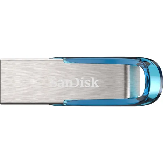 SanDisk Ultra Flair 32GB USB 3.0 Blå Sølv