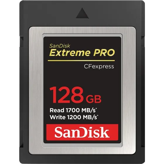SanDisk Extreme Pro CFexpress Type-B 128GB 1700MB/s