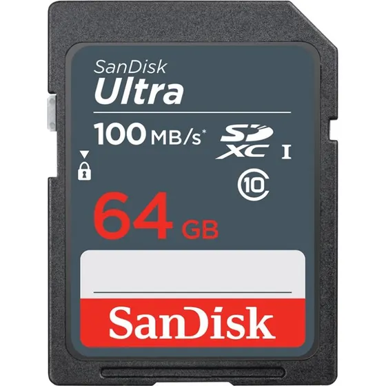 SanDisk Ultra SDXC 64 GB 100 MB/s, Class 10
