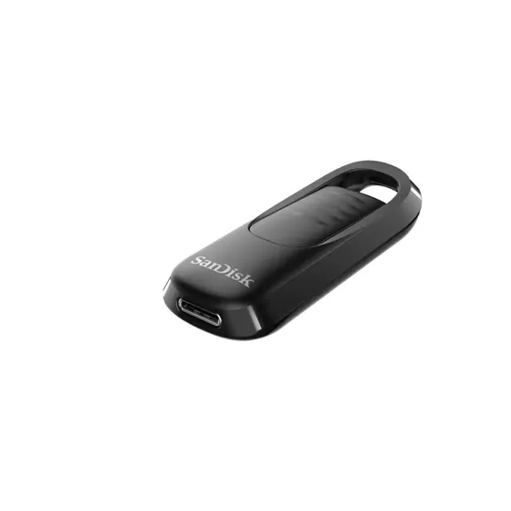 SanDisk Ultra Slider 128GB USB-C 3.2 Gen 1, Sort