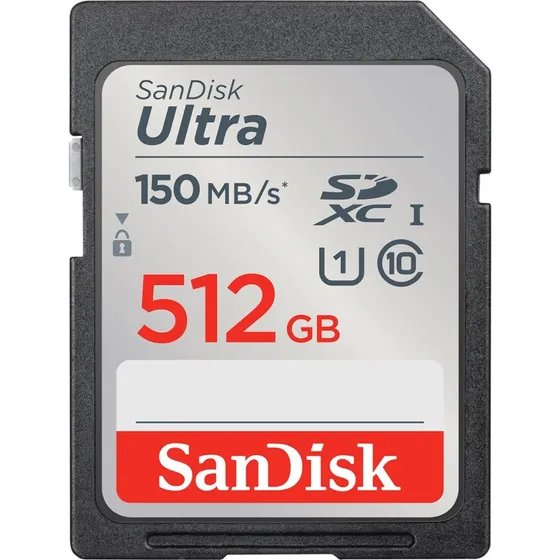 SanDisk Ultra SDXC 512 GB 150 MB/s
