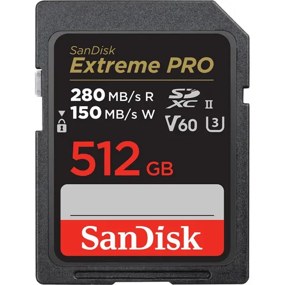 SanDisk Extreme Pro SDXC UHS-II 512GB 280MB/s