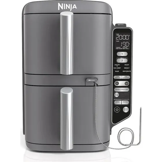 Ninja SL451EU Double Stack XL Airfryer 9,5 L Grå