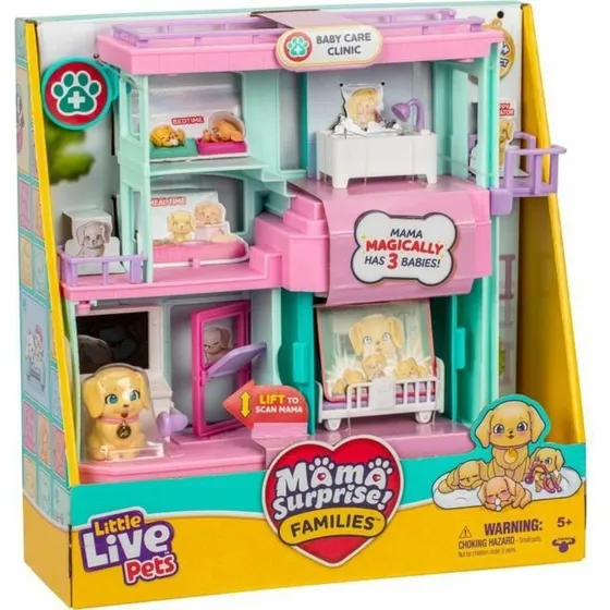 Little Live Pets Mama Surprise Families - Interaktiv hundeklinik