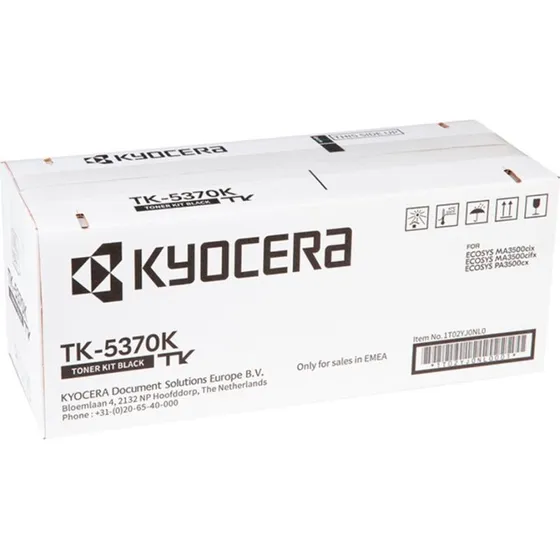 Kyocera TK 5370K Sort, 7000 sider