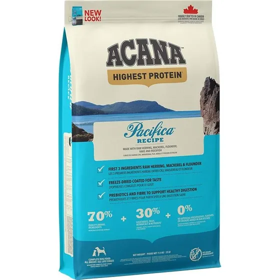 Acana Pacifica Fiskebaseret Tørfoder 11,4 kg