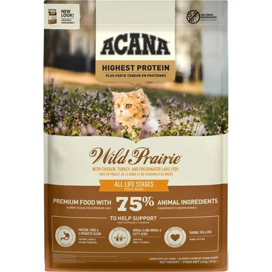 Acana Wild Prairie Tørfoder til Kat 4,5 kg