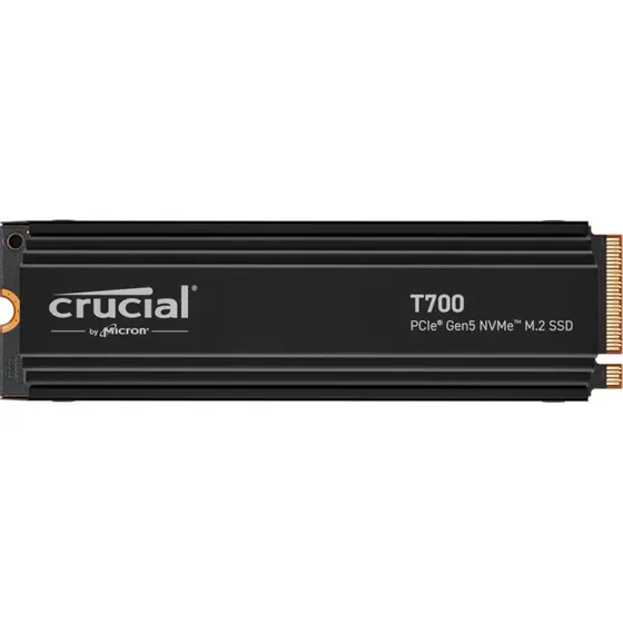 Crucial T700 1TB SSD M.2 PCIe 5.0 NVMe krypteret
