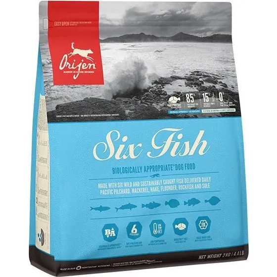 Orijen Six Fish Tørfoder 2 kg