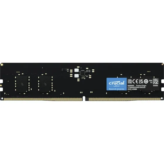 Crucial DDR5 8 GB 5600 MHz CL46 On-die ECC, sort