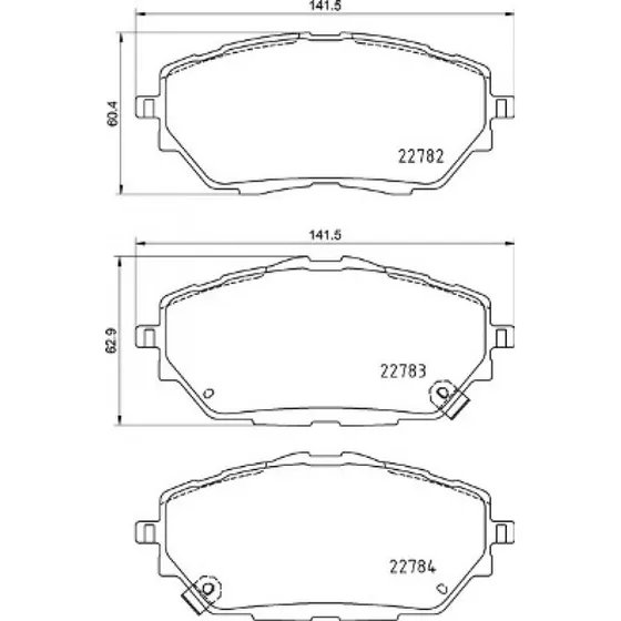 Brembo Bremseklodser P 83 171 for TOYOTA, Prime-serie