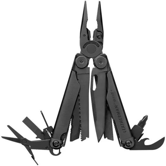 Leatherman Wave+ Plus multitool, sort (udskiftelig bidetang)