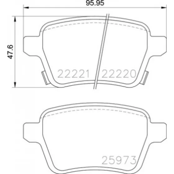 Brembo Bremseklodser P 59 086, Bagaksel, Prime-serie