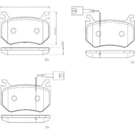 Brembo Bremseklodser P 23 184 til Alfa Romeo Giulia & Stelvio