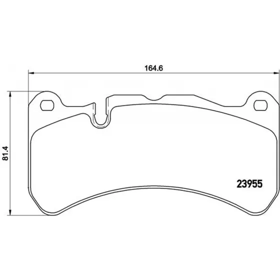 Brembo Bremseklodser P 50 092 for Mercedes-Benz & Maserati