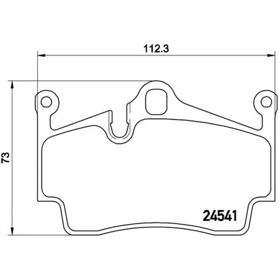 Brembo Bremseklodser P 65 028, bagaksel, til Porsche 718 Boxster/Cayman (2009)