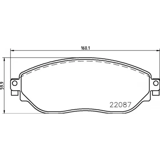 Brembo Bremseklodser P 59 082, foraksel, Prime-serie