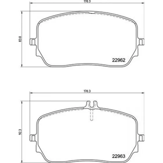 Brembo Bremseklodser P 50 149 til Mercedes-Benz GLE/GLS