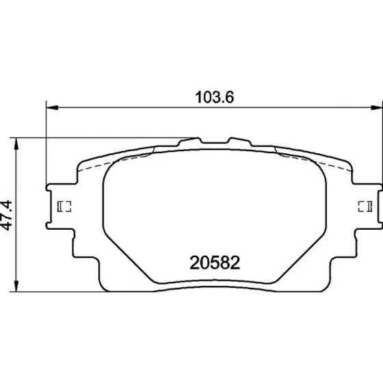 Brembo Bremseklodser P 83 174, bagaksel, Prime-serie