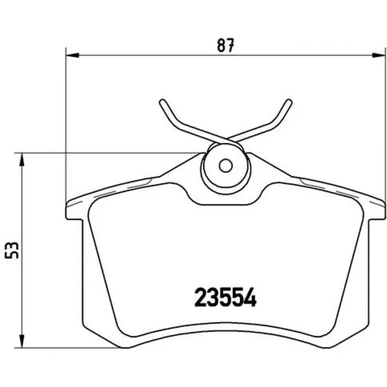 Brembo Bremseklodser P 68 024X til OPEL, RENAULT, CITROËN