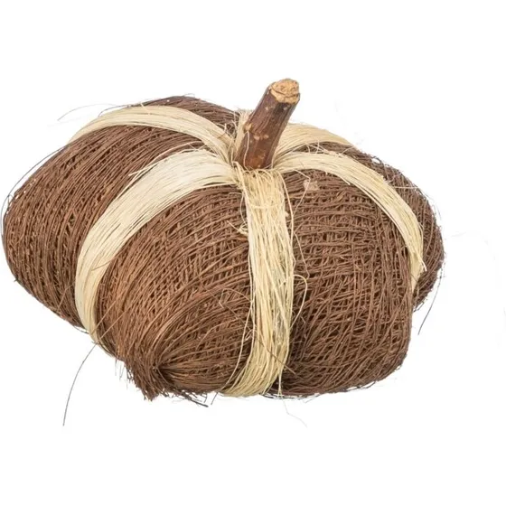 Trixie Kokosfibre Græskar 9x6 cm (100% naturligt)