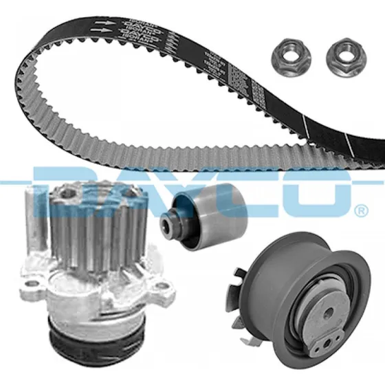 DAYCO Vandpumpe + Tandremssæt KTBWP2961 for VW, AUDI, FORD