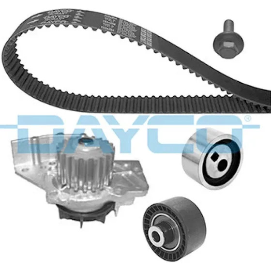 DAYCO Vandpumpe + Tandremssæt KTBWP5340 til FIAT, PEUGEOT, CITROËN