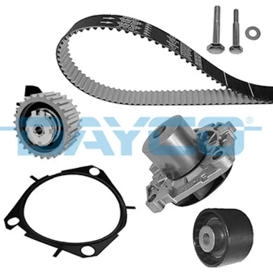 DAYCO KTBWP7590 Vandpumpe + Tandremssæt for Mercedes-Benz, Opel, Fiat